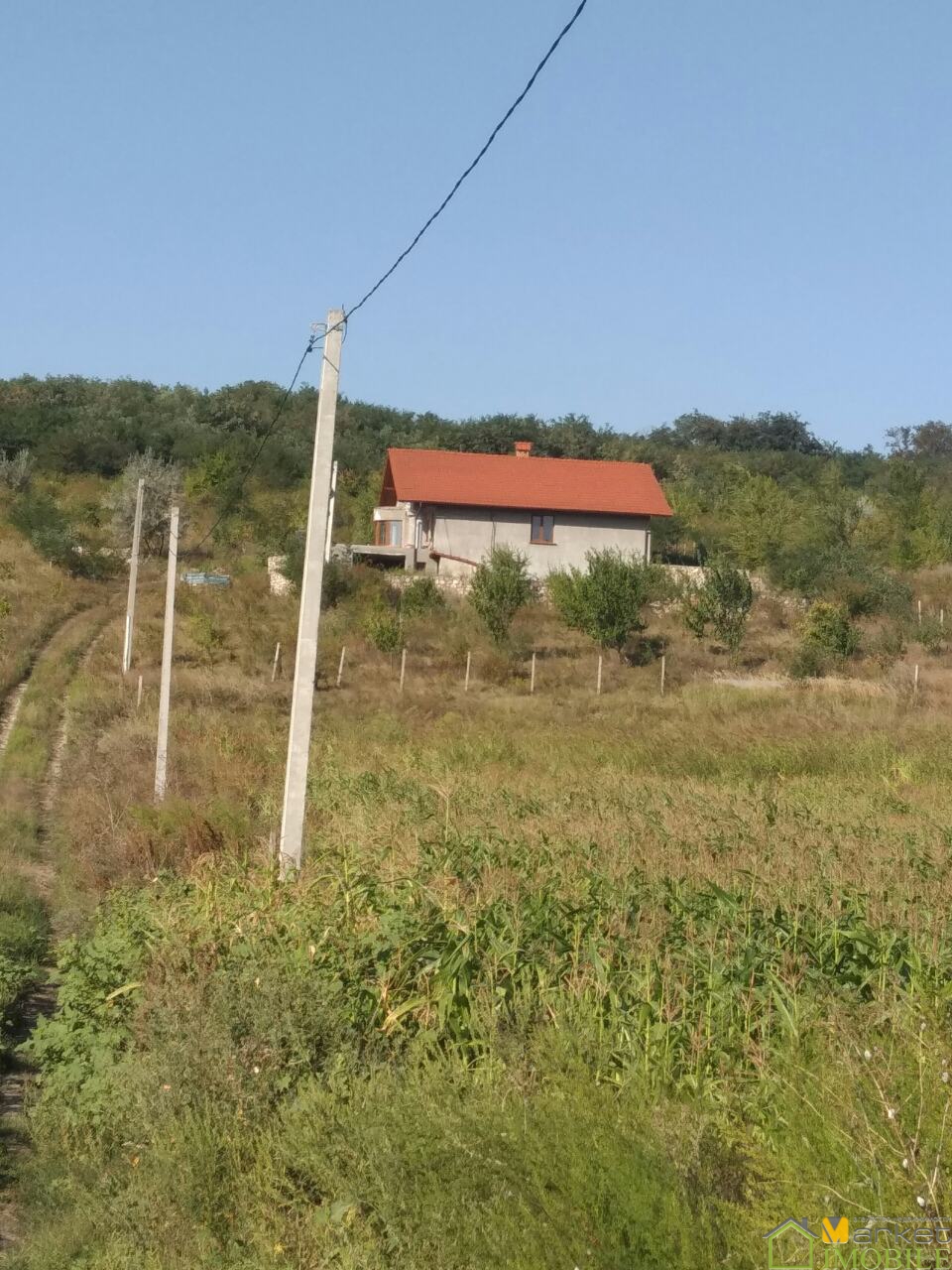 2 гектара вблизи Кишинева с электричеством